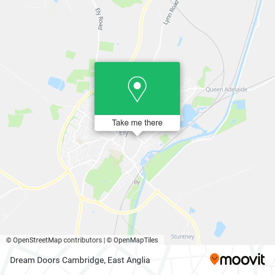 Dream Doors Cambridge map
