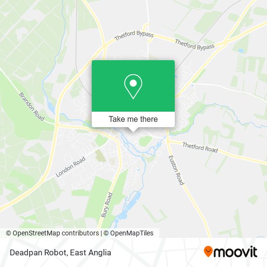 Deadpan Robot map