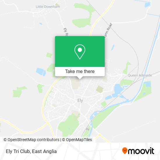 Ely Tri Club map