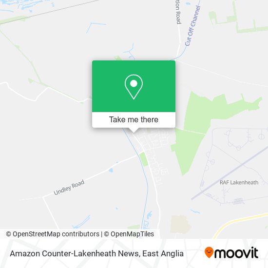 Amazon Counter-Lakenheath News map