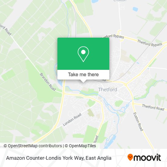 Amazon Counter-Londis York Way map