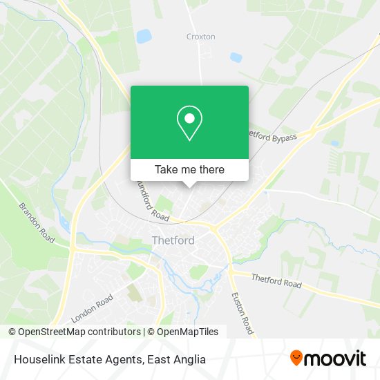 Houselink Estate Agents map