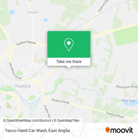 Tesco Hand Car Wash map