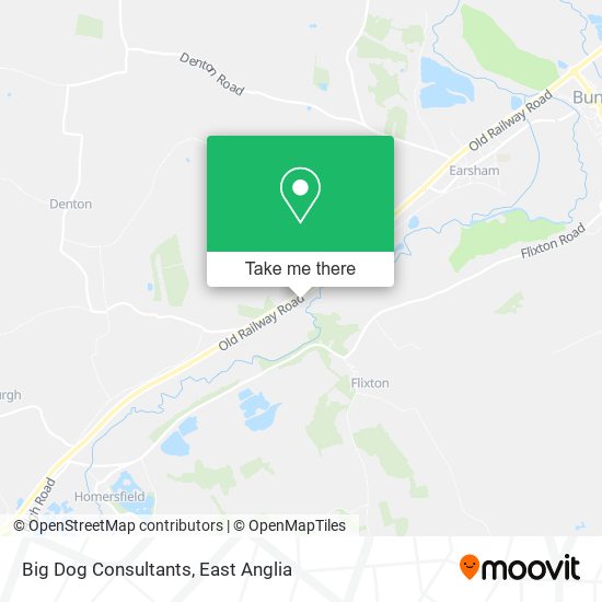 Big Dog Consultants map