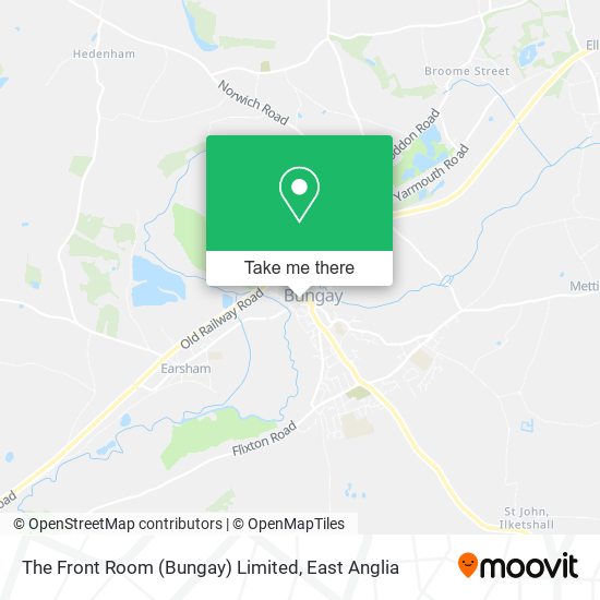 The Front Room (Bungay) Limited map