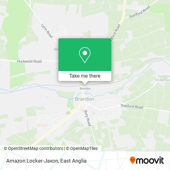 Amazon Locker-Jaxon map