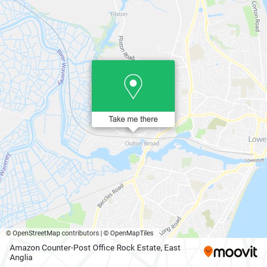 Amazon Counter-Post Office Rock Estate map