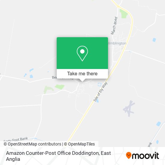 Amazon Counter-Post Office Doddington map