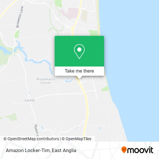 Amazon Locker-Tim map