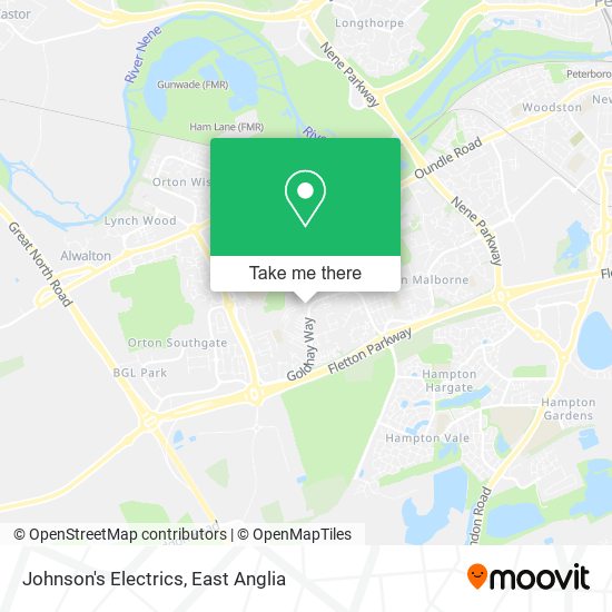 Johnson's Electrics map