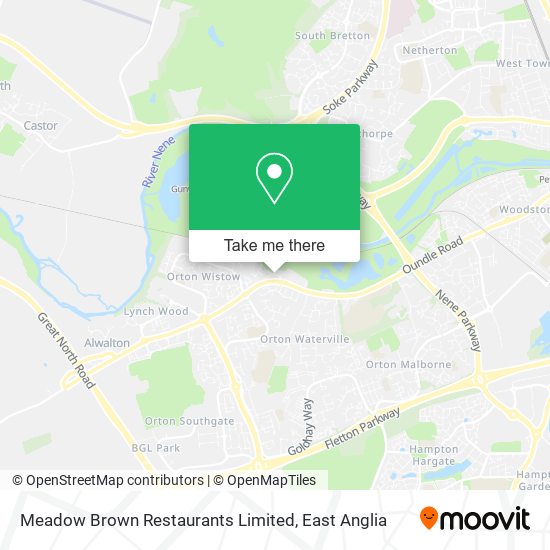 Meadow Brown Restaurants Limited map