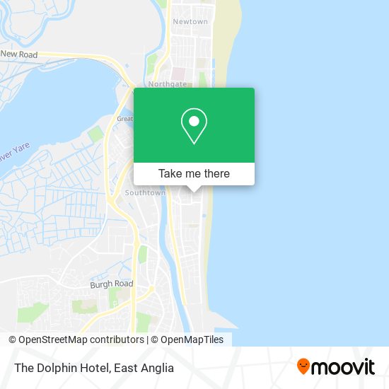 The Dolphin Hotel map