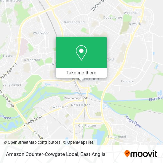 Amazon Counter-Cowgate Local map