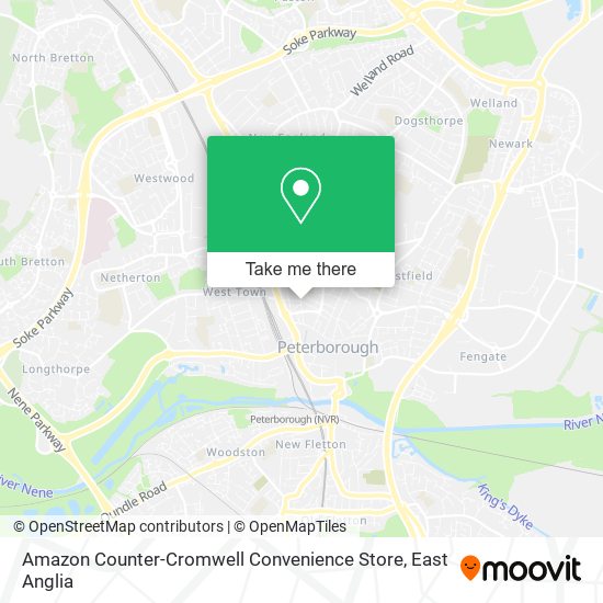 Amazon Counter-Cromwell Convenience Store map