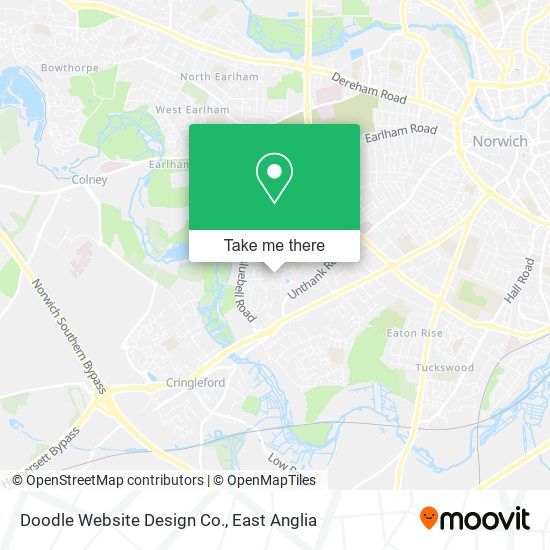 Doodle Website Design Co. map