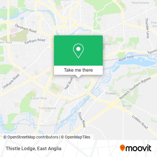 Thistle Lodge map