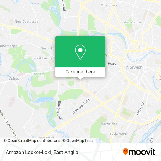 Amazon Locker-Loki map