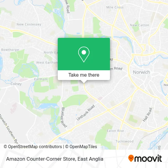 Amazon Counter-Corner Store map