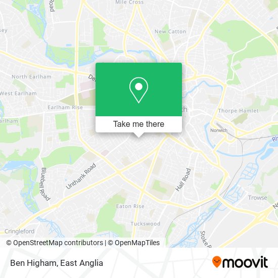 Ben Higham map