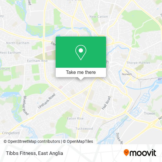 Tibbs Fitness map
