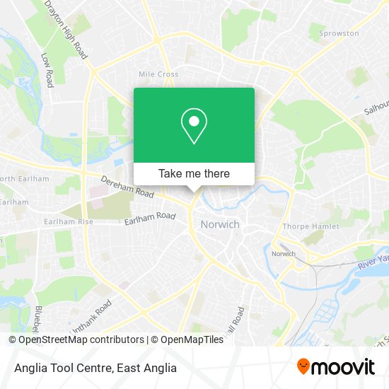 Anglia Tool Centre map