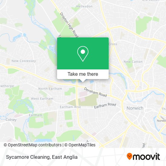 Sycamore Cleaning map