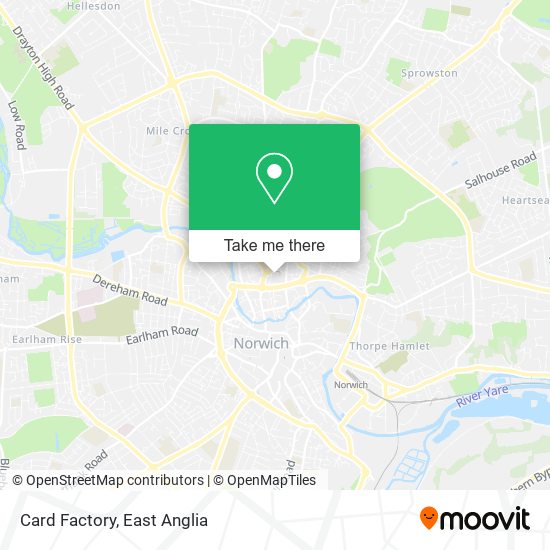 Card Factory map