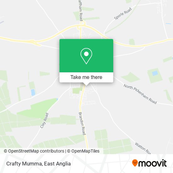 Crafty Mumma map