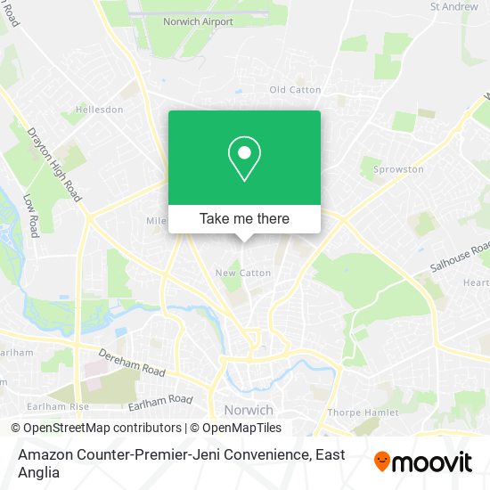 Amazon Counter-Premier-Jeni Convenience map