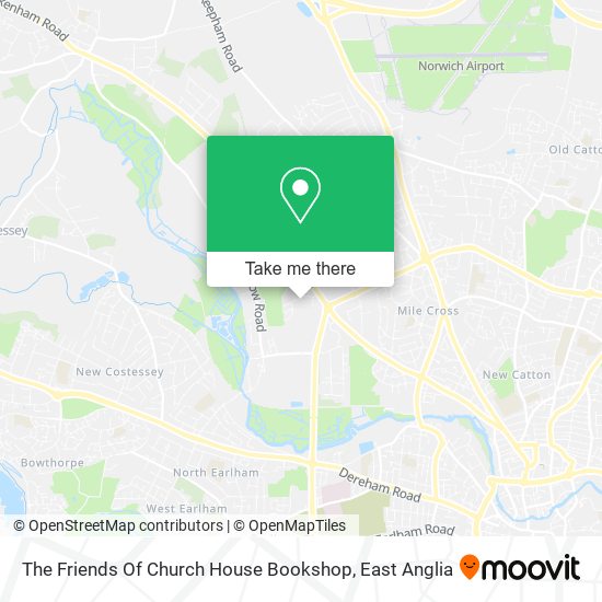 The Friends Of Church House Bookshop map