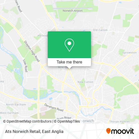 Ats Norwich Retail map