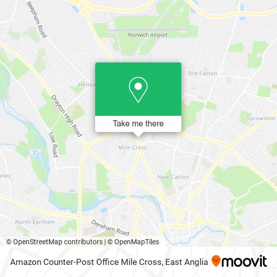 Amazon Counter-Post Office Mile Cross map