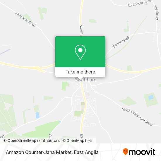 Amazon Counter-Jana Market map