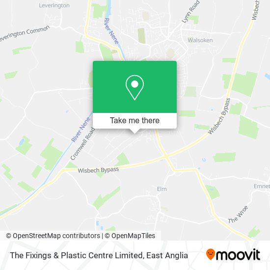 The Fixings & Plastic Centre Limited map