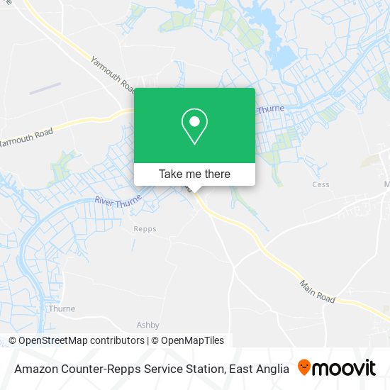 Amazon Counter-Repps Service Station map