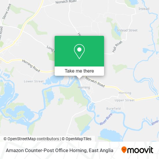 Amazon Counter-Post Office Horning map