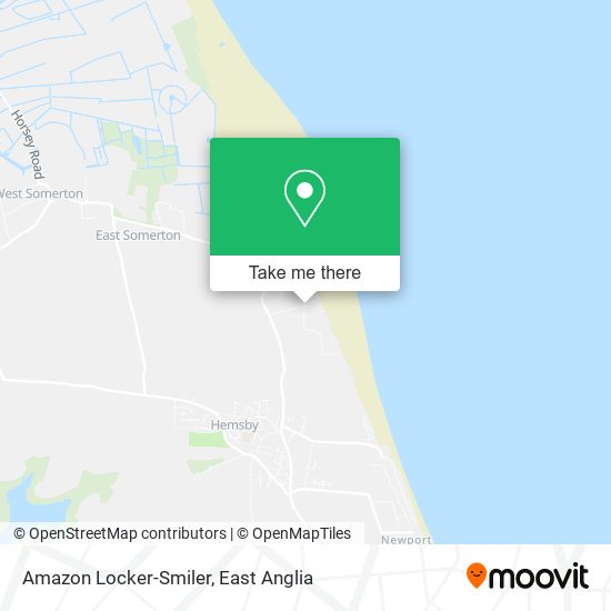 Amazon Locker-Smiler map