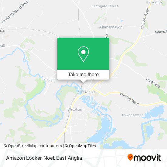 Amazon Locker-Noel map