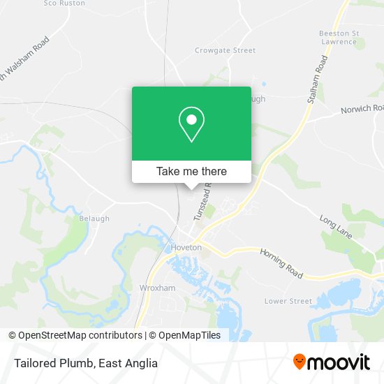 Tailored Plumb map