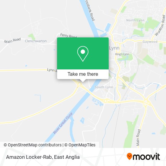 Amazon Locker-Rab map