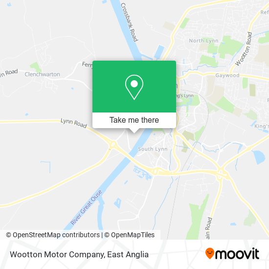 Wootton Motor Company map