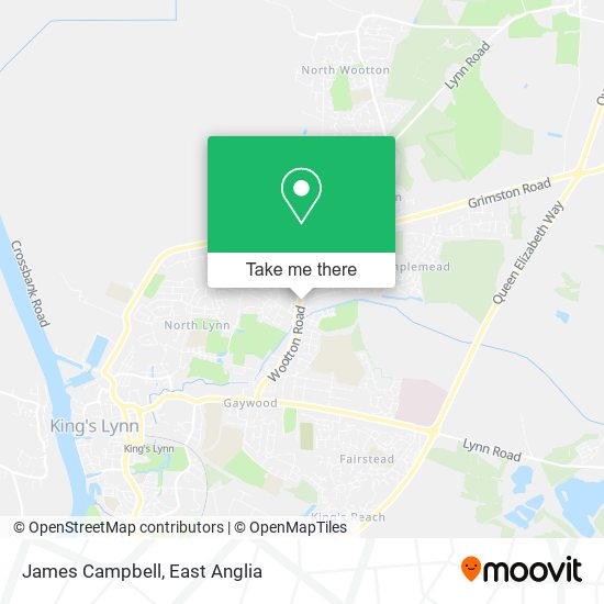 James Campbell map