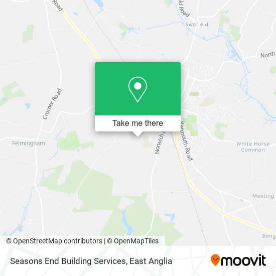 Seasons End Building Services map