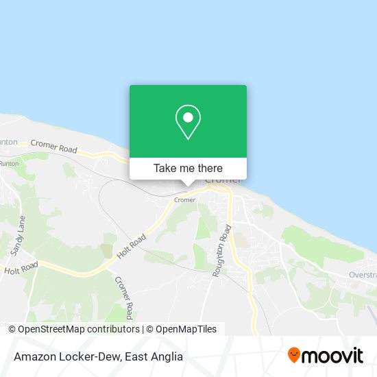 Amazon Locker-Dew map