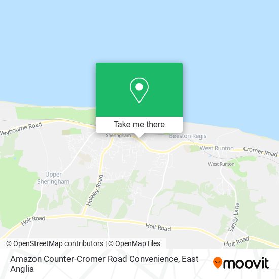 Amazon Counter-Cromer Road Convenience map