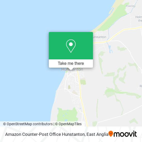 Amazon Counter-Post Office Hunstanton map