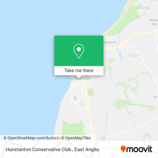 Hunstanton Conservative Club. map