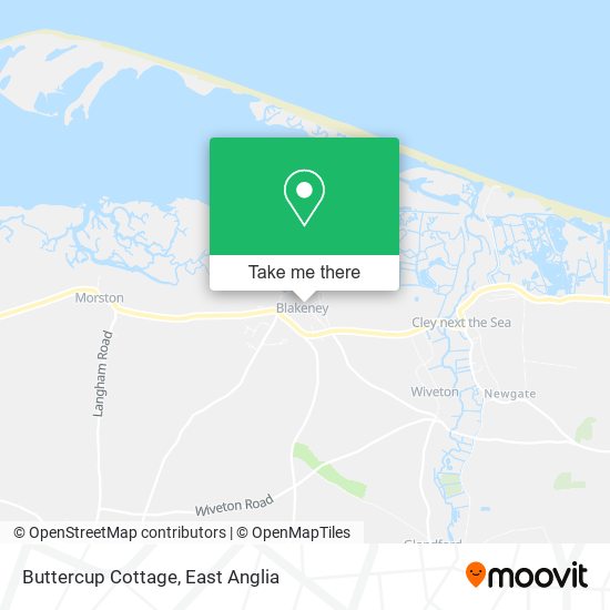 Buttercup Cottage map