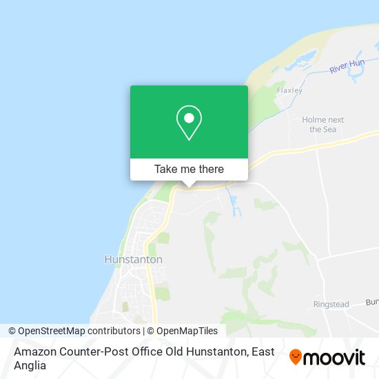 Amazon Counter-Post Office Old Hunstanton map
