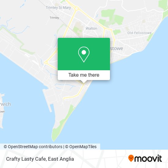 Crafty Lasty Cafe map